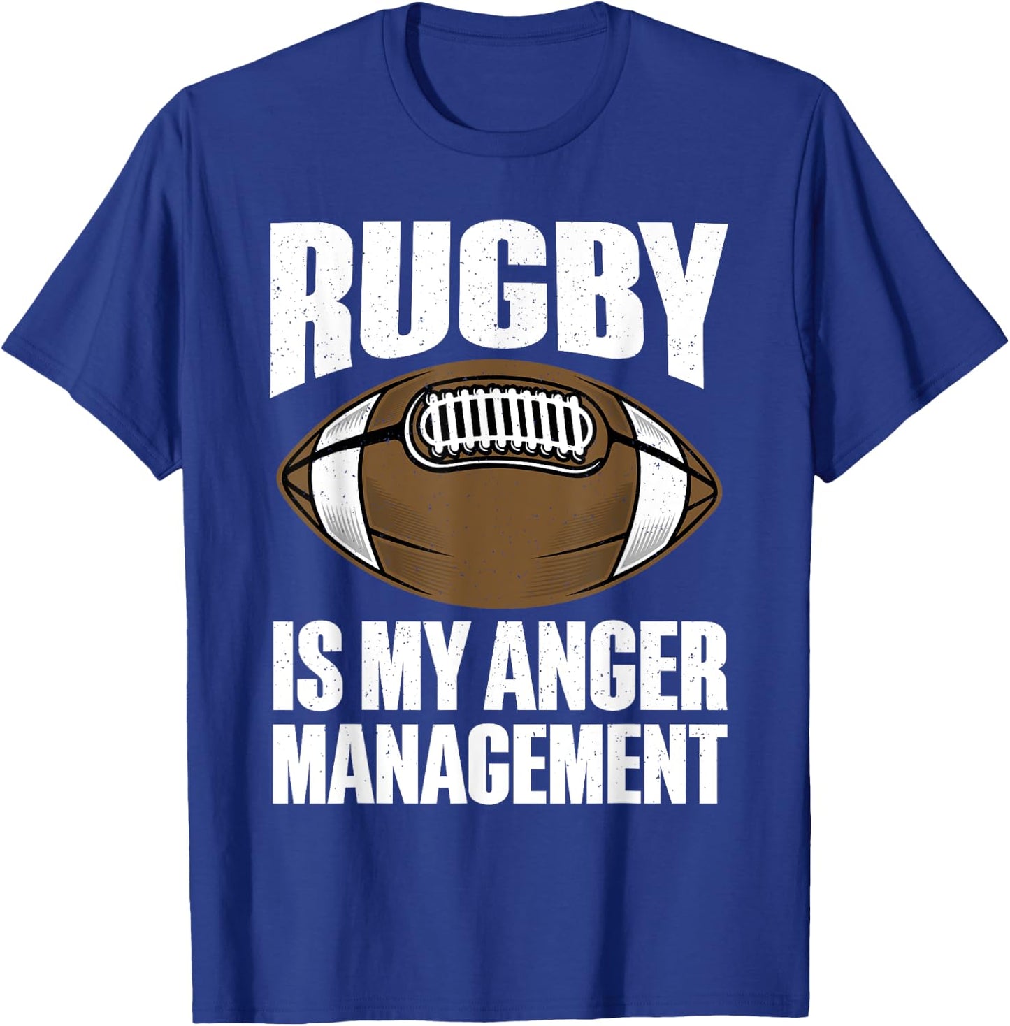 Funny Rugby Design Women Football Sport Rugby Player T-Shirt - T-Shirt | Royal