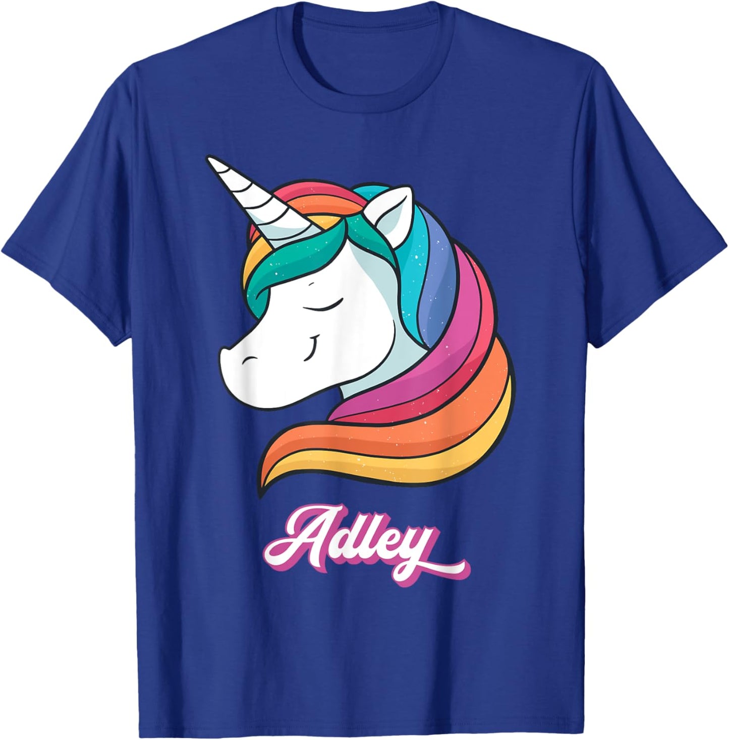 Adley Merch Unicorn Design T-Shirt - T-Shirt | Royal