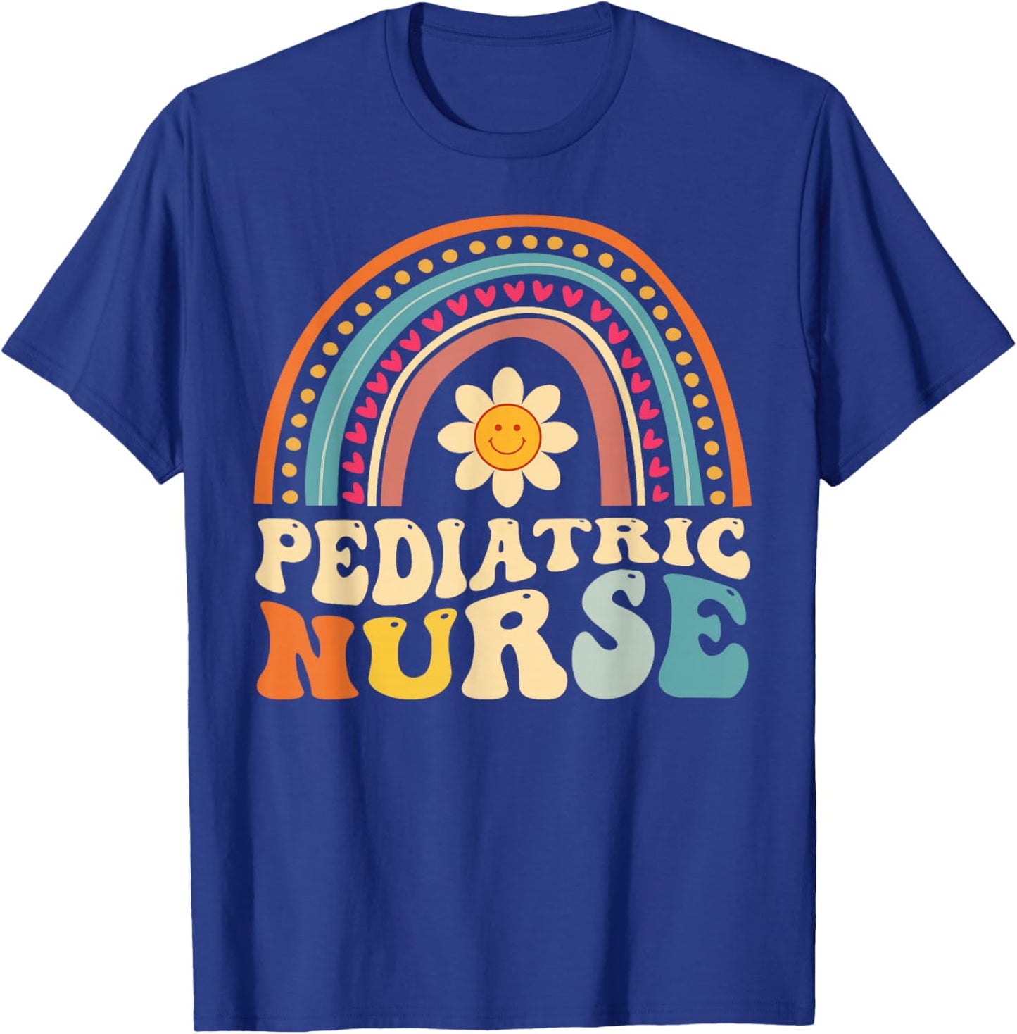 Pediatric Nurse Future Nurse Nursing School T-Shirt - T-Shirt | Royal