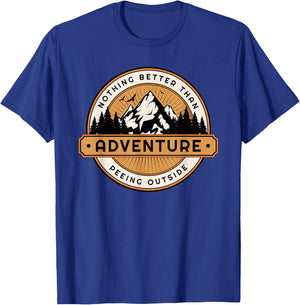 Funny Nothing Better Than Peeing Outside T-Shirt - T-Shirt | Royal