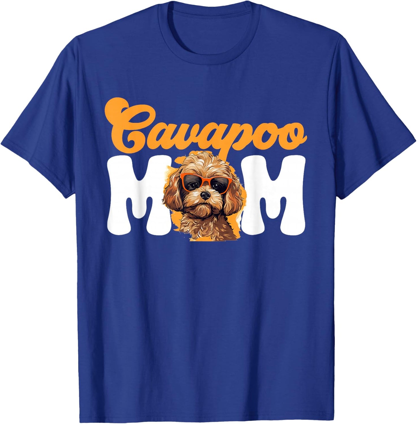 Cavapoo Dog Breed Pet Cavapoo Mom T-Shirt - T-Shirt | Royal