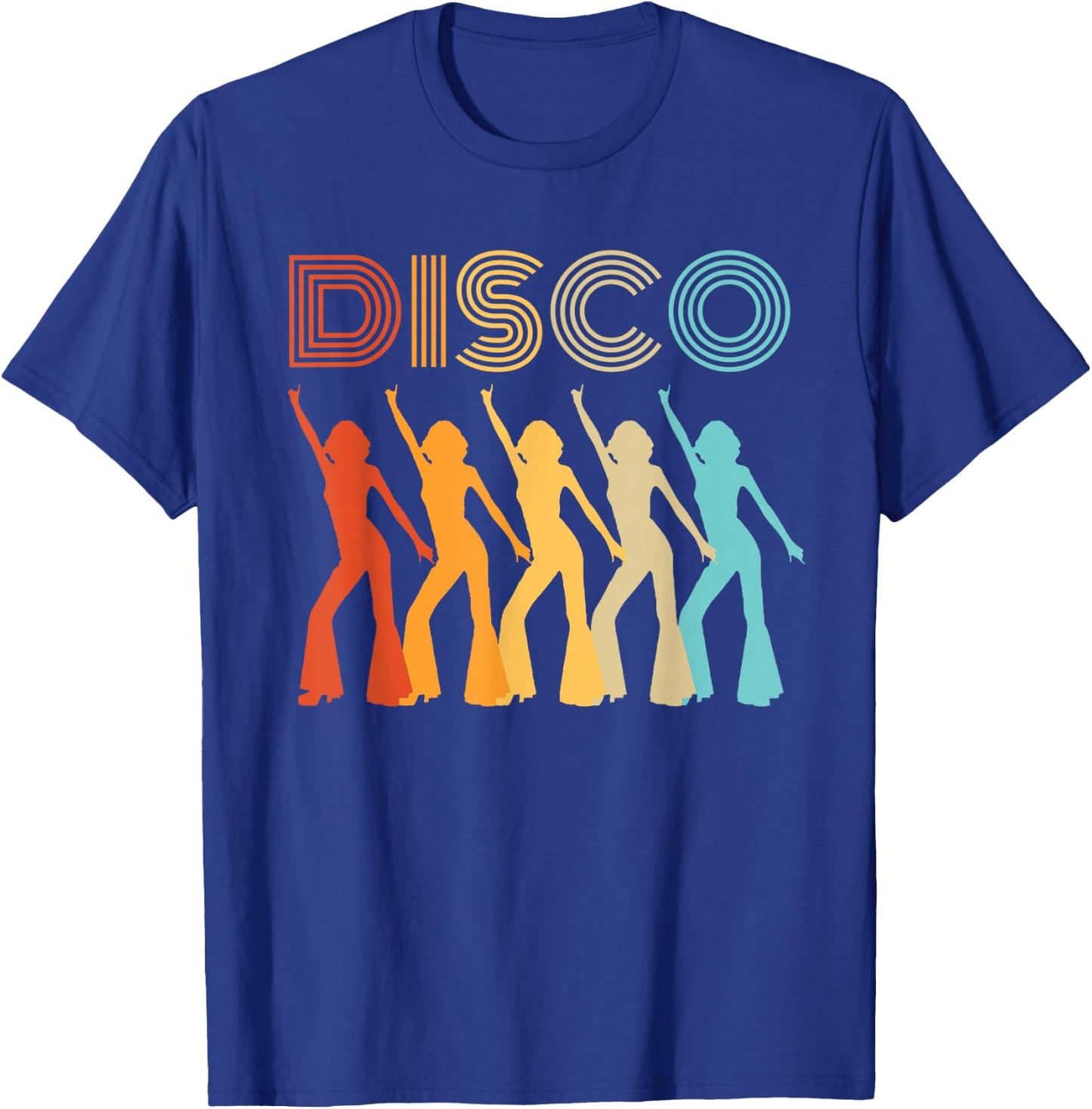 Disco Diva Themed Party 70s Retro Vintage 70's Dancing Queen T-Shirt - T-Shirt | Royal