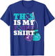 This Is My Fight Shirt Rheumatoid Arthritis Fighter Strong T-Shirt - T-Shirt | Royal