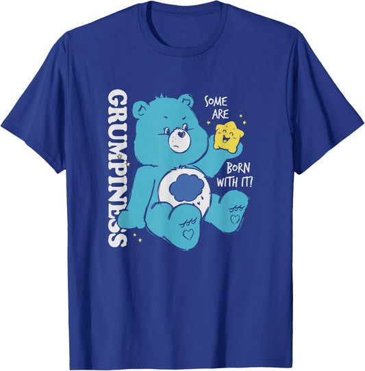 Care Bears Grumpy Bear Grumpiness Some are Born with It! T-Shirt - T-Shirt | Royal