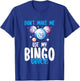 Lucky Bingo Game Player Don't Make Me Use My Bingo Voice T-Shirt - T-Shirt | Royal