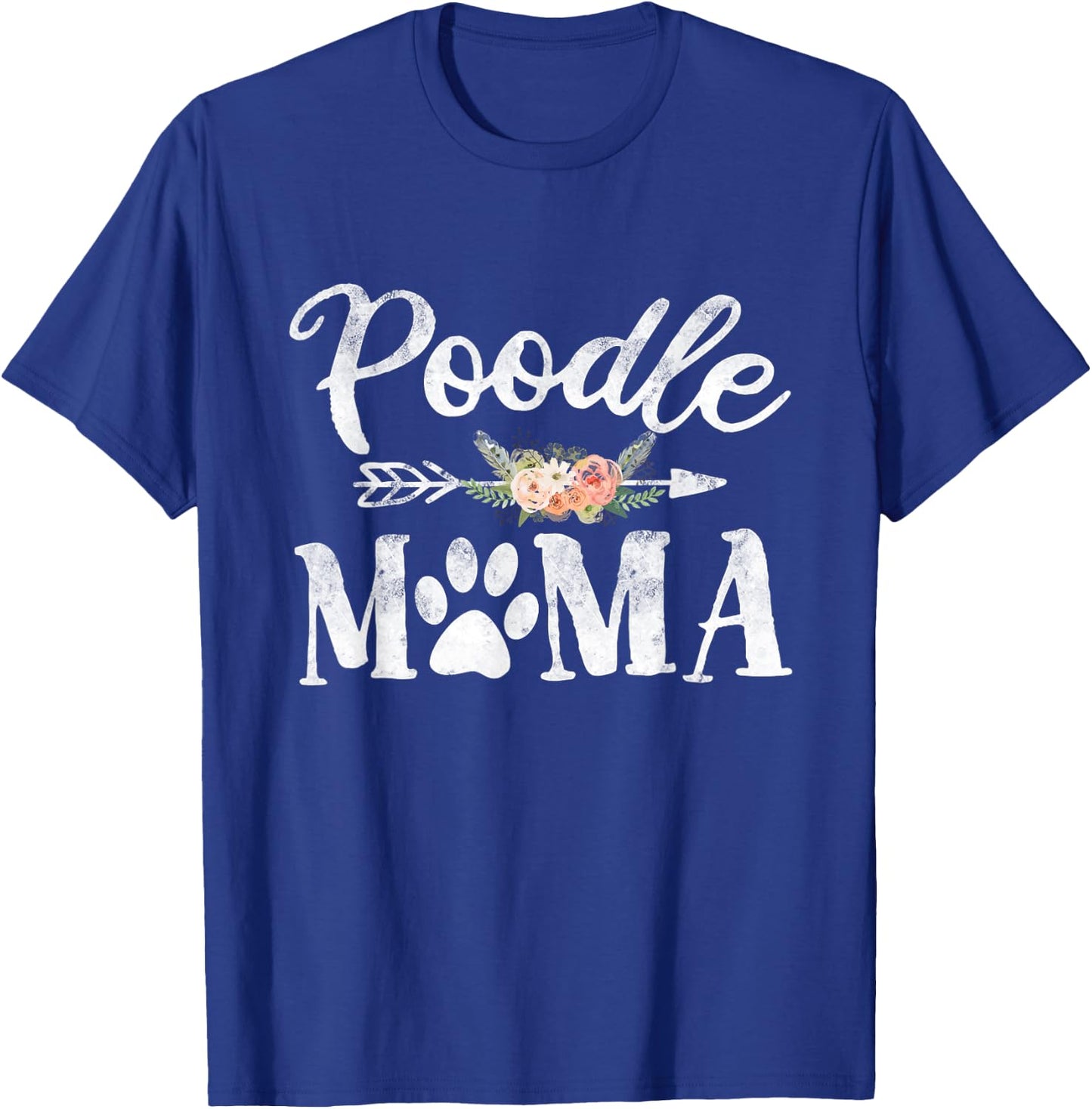 Poodle Mama Shirt Poodle Lover Owner - Dog Mom Men Women Kids T-Shirt - T-Shirt | Royal