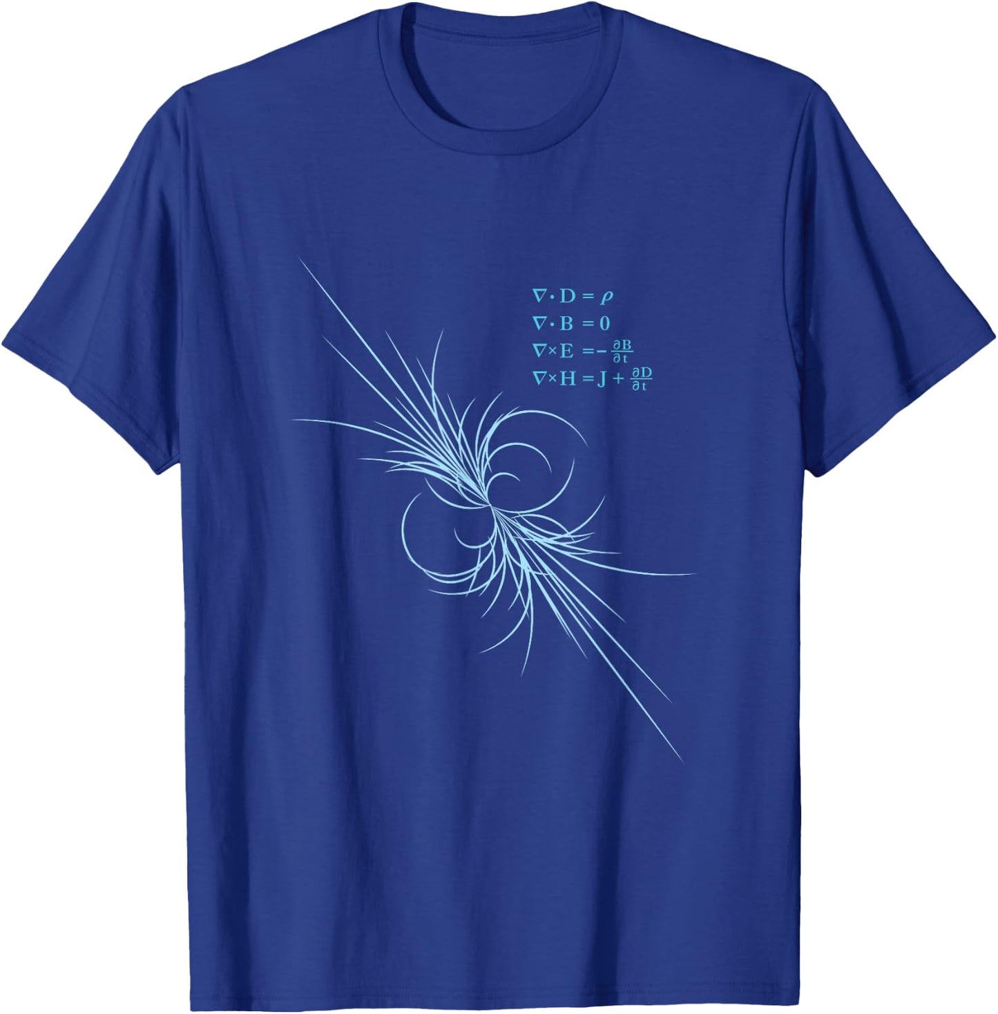 Maxwell Equation Physics Study Science Lover Physicist T-Shirt - T-Shirt | Royal