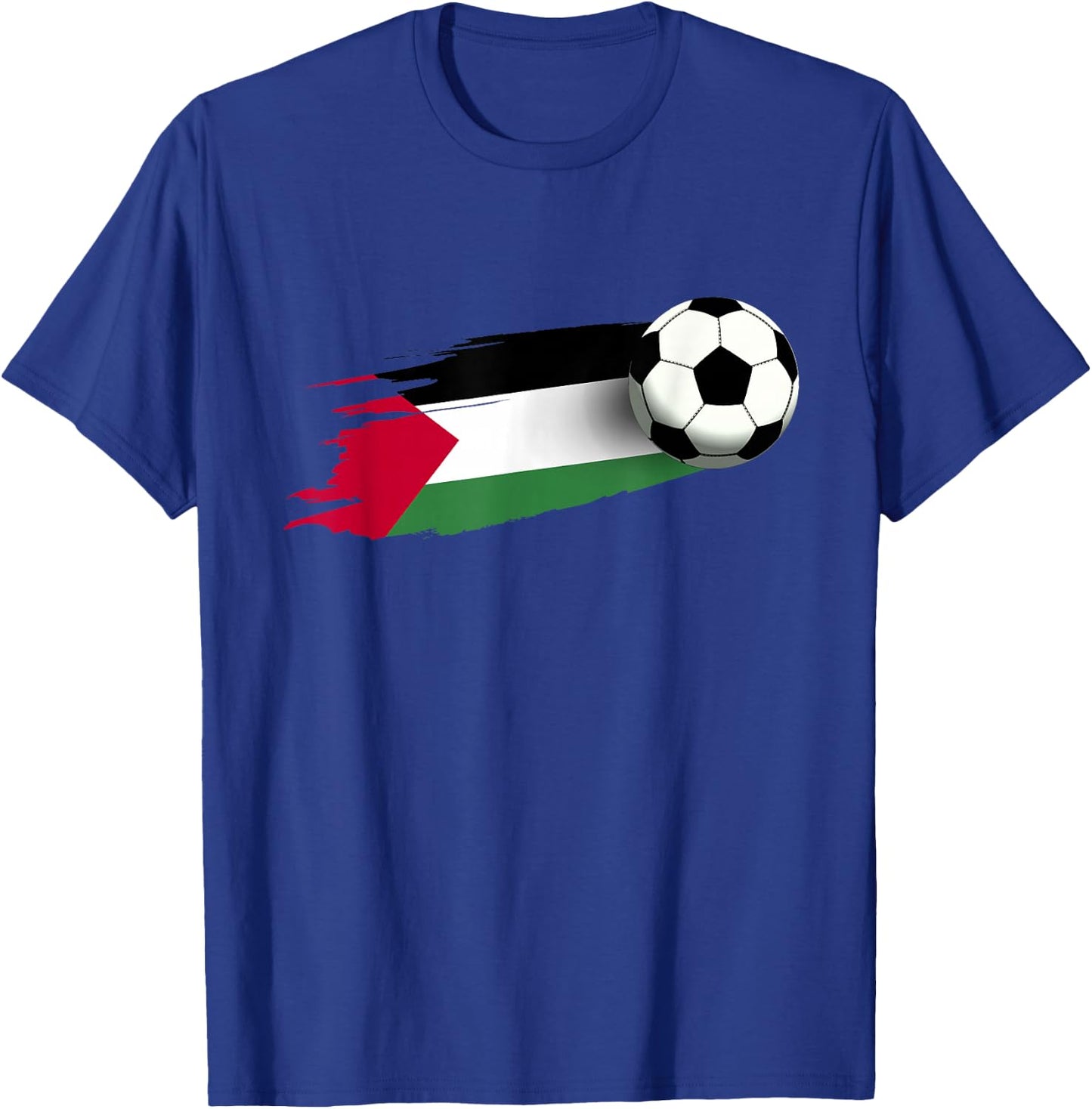 Palestine Flag Jersey Palestine Soccer Team Palestine T-Shirt - T-Shirt | Royal
