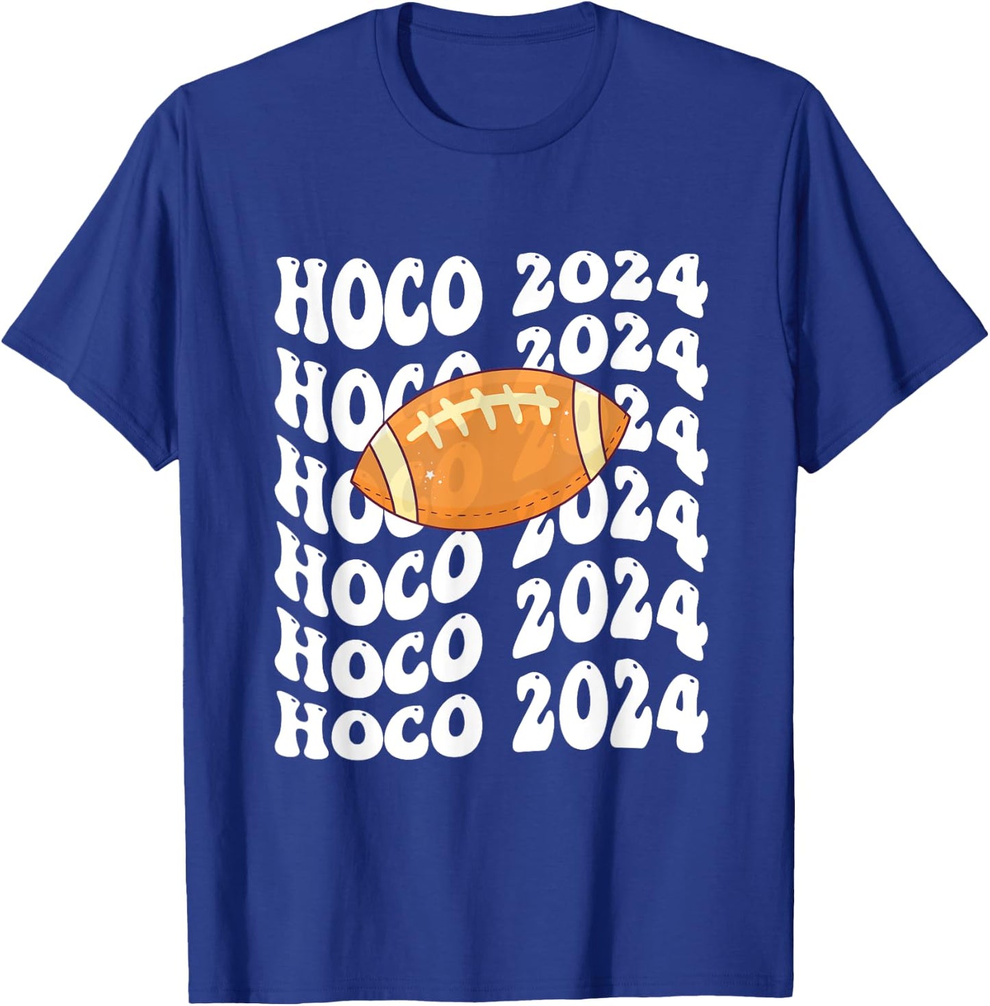 Retro Hoco 2024 Shirt Homecoming Shirt School Reunion T-Shirt - T-Shirt | Royal
