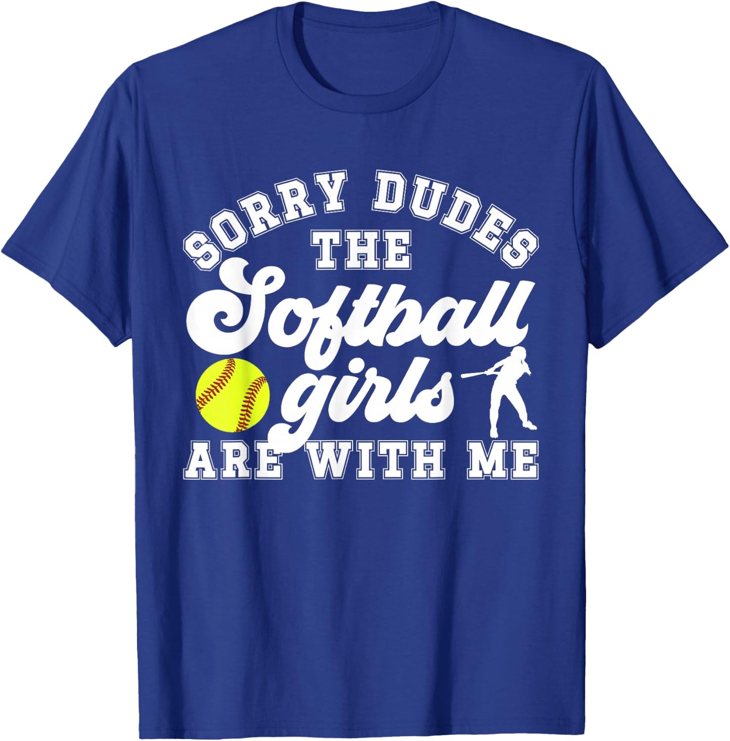 Softball Girls Softball Brother Of A Softball Player T-Shirt - T-Shirt | Royal