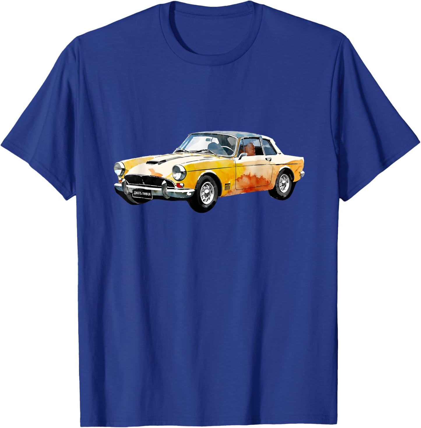 1967 Sunbeams Alpines Series V Vintage Car Graphic T-Shirt - T-Shirt | Royal