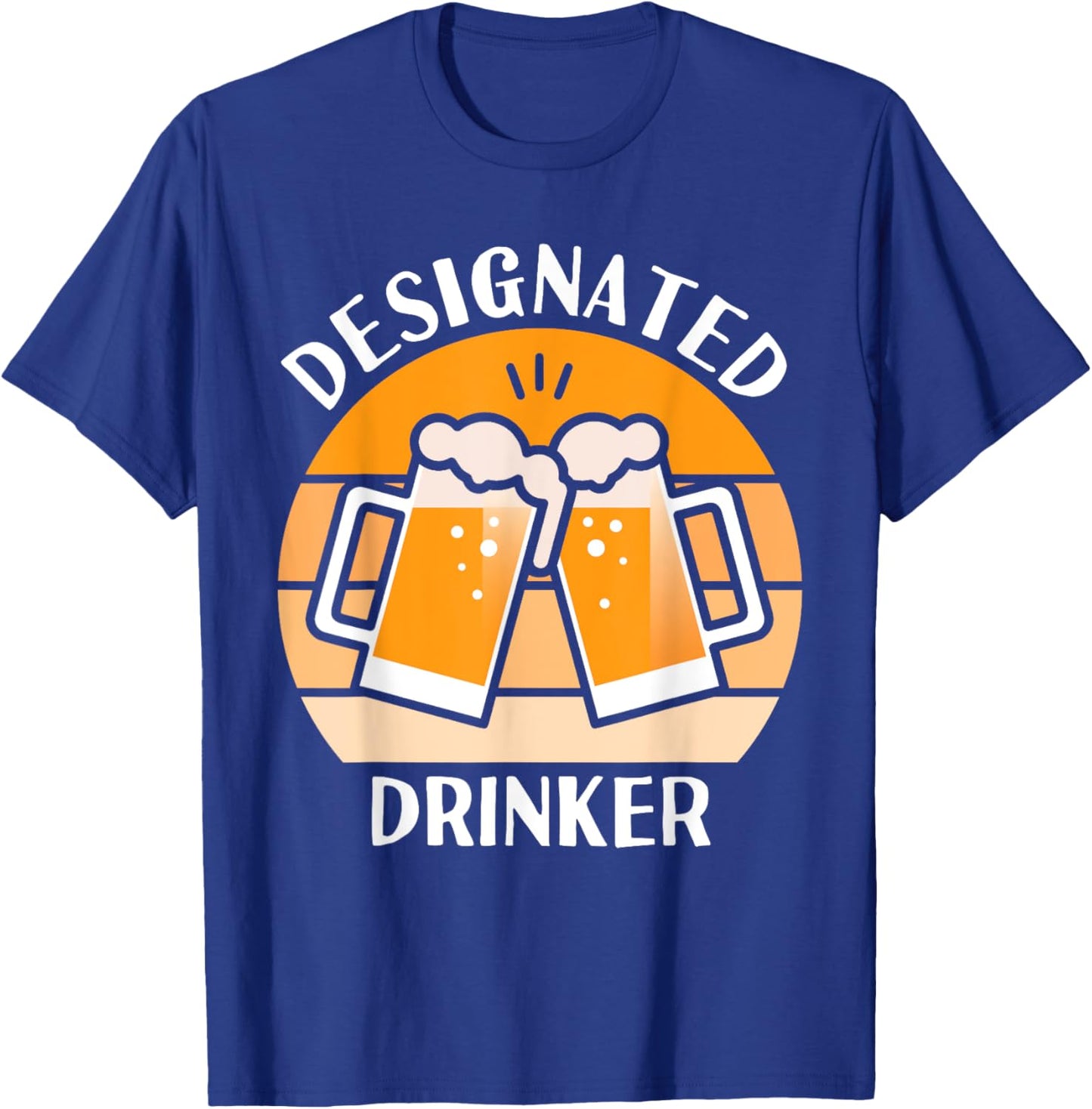 Designated Drinker Funny Beer Lover T-Shirt - T-Shirt | Royal