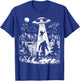 Mothman Bigfoot Dogman Alien Loch Ness All Cryptid Monsters T-Shirt - T-Shirt | Royal
