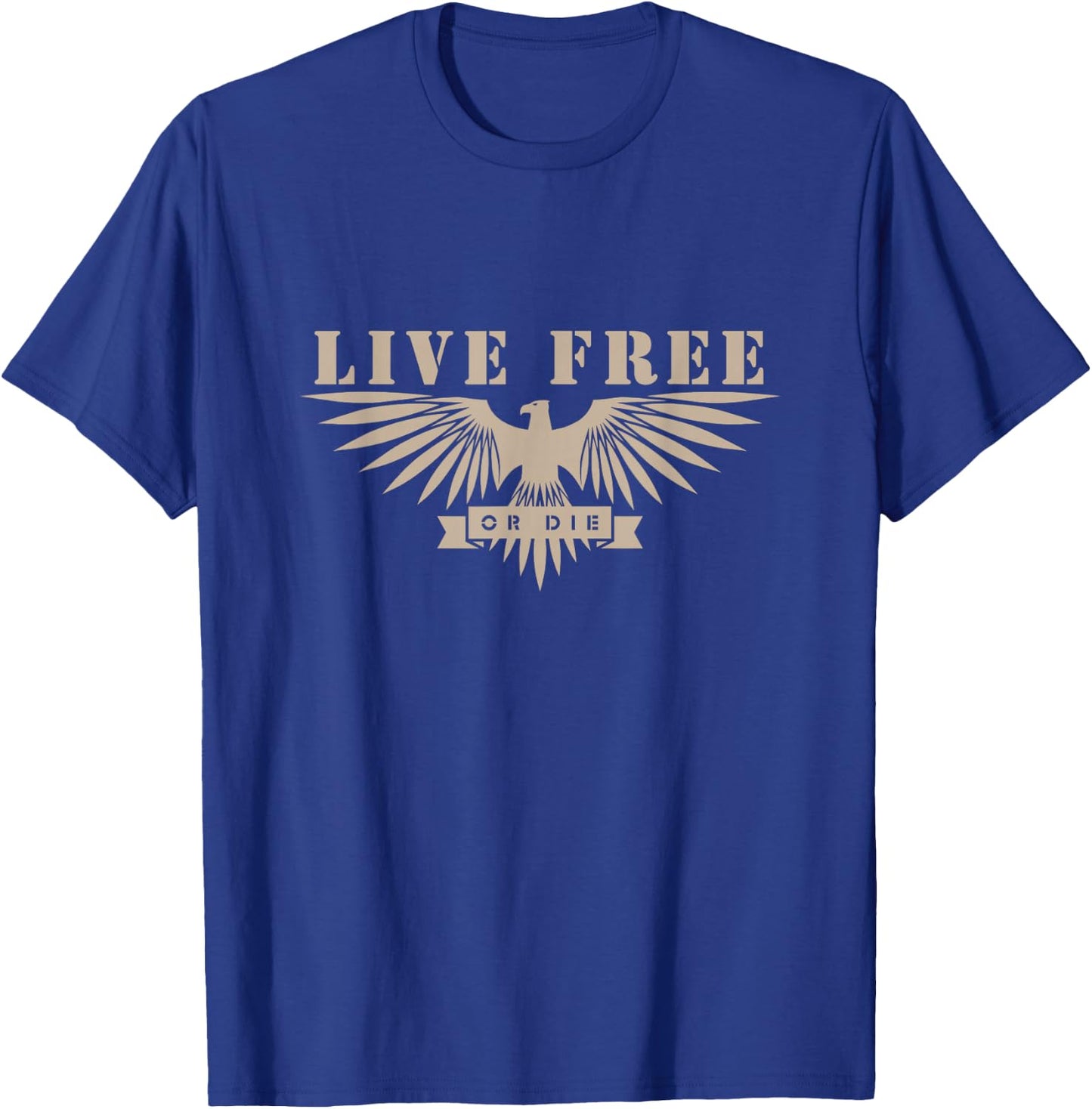 Live Free T-Shirt - T-Shirt | Royal