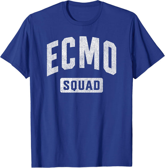 ECMO Nurse Specialist Squad T-Shirt - T-Shirt | Royal
