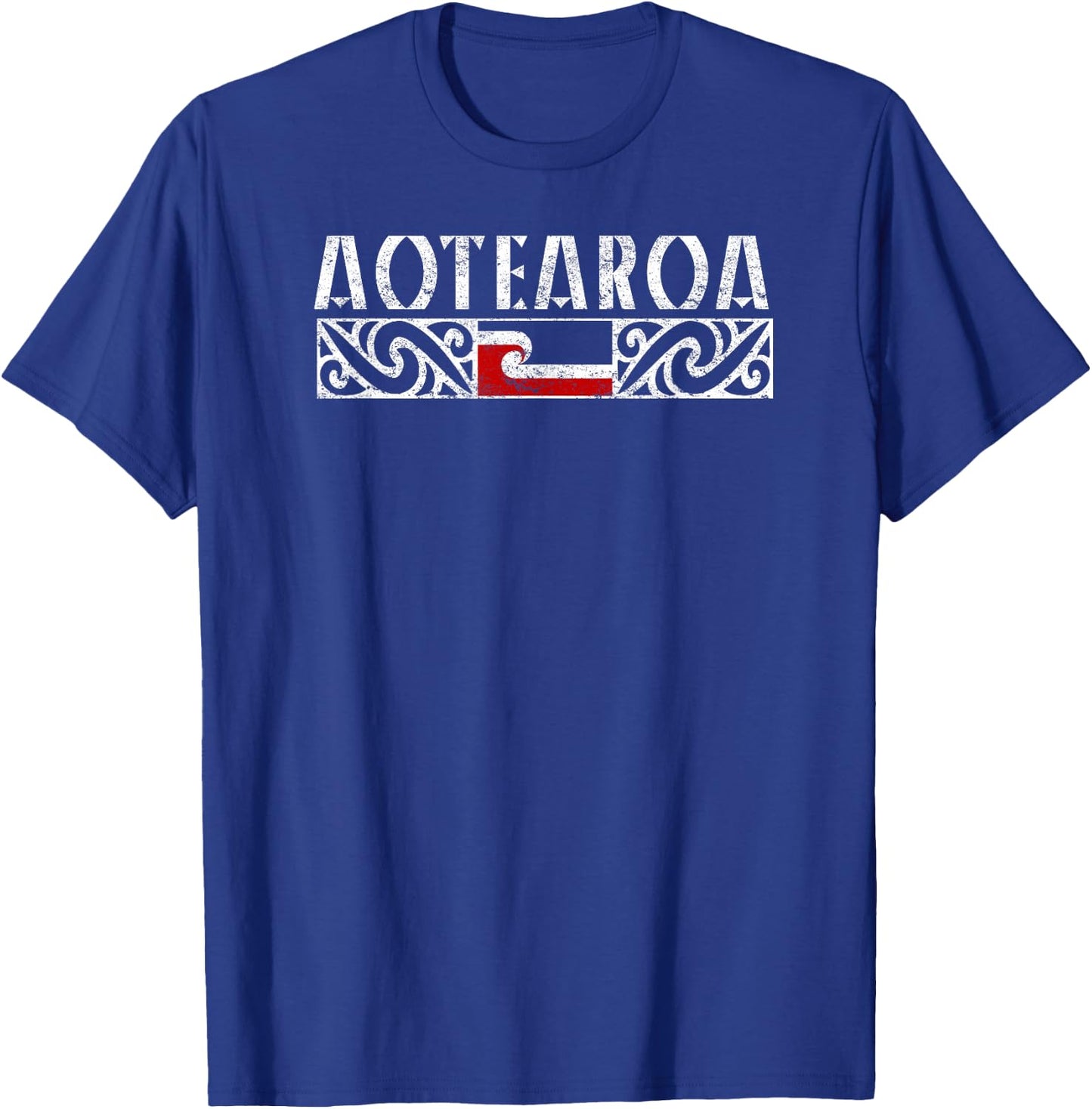 Aotearoa Maori Flag T-Shirt - T-Shirt | Royal