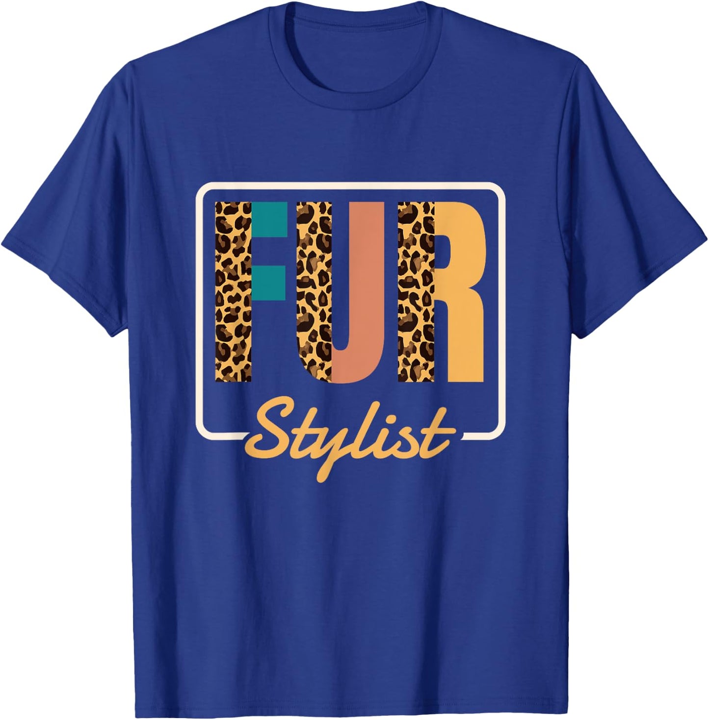 Fur Stylist, Dog Grooming Puppy Groomers Men Women T-Shirt - T-Shirt | Royal