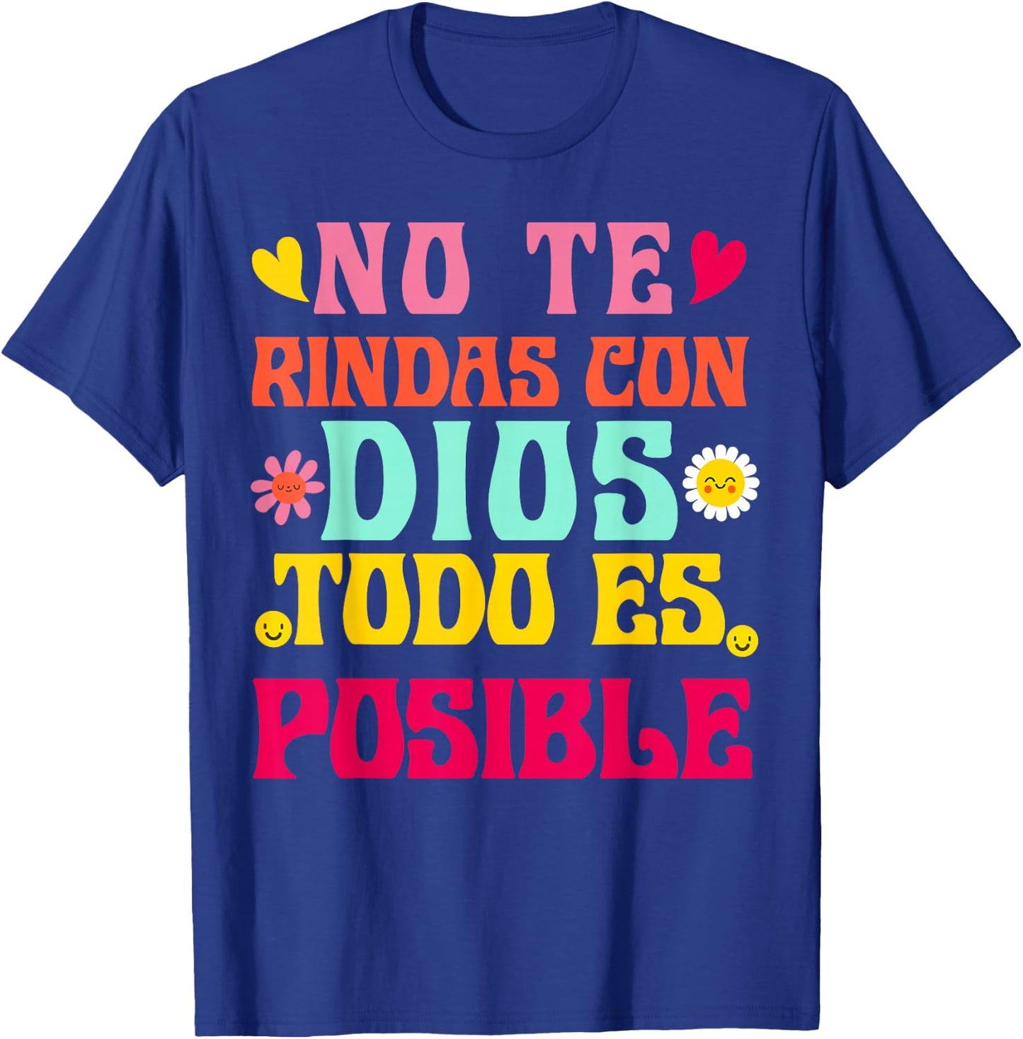 Camiseta Cristiana Para Mujer En Espanol Spanish Cristiano T-Shirt - T-Shirt | Royal