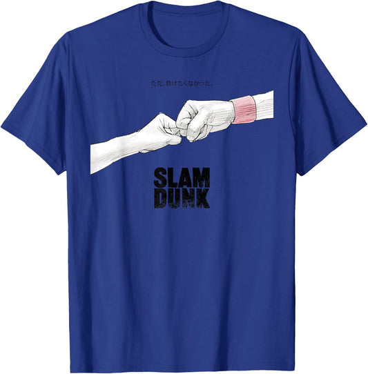 Vintage fist-Bump Slams School Shohokus Dunk Japanese T-Shirt - T-Shirt | Royal