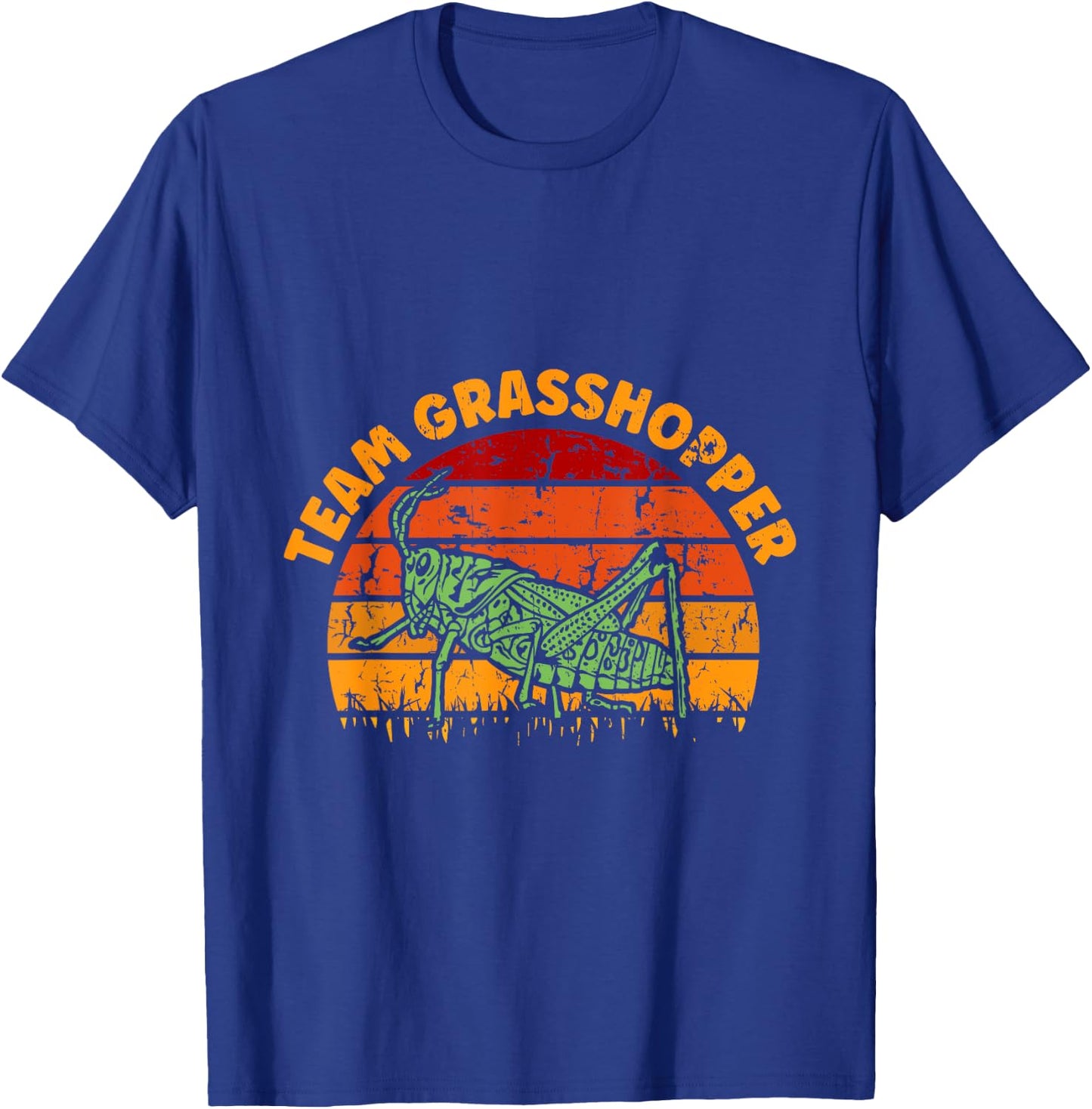 Retro Team Grasshopper T-Shirt - T-Shirt | Royal