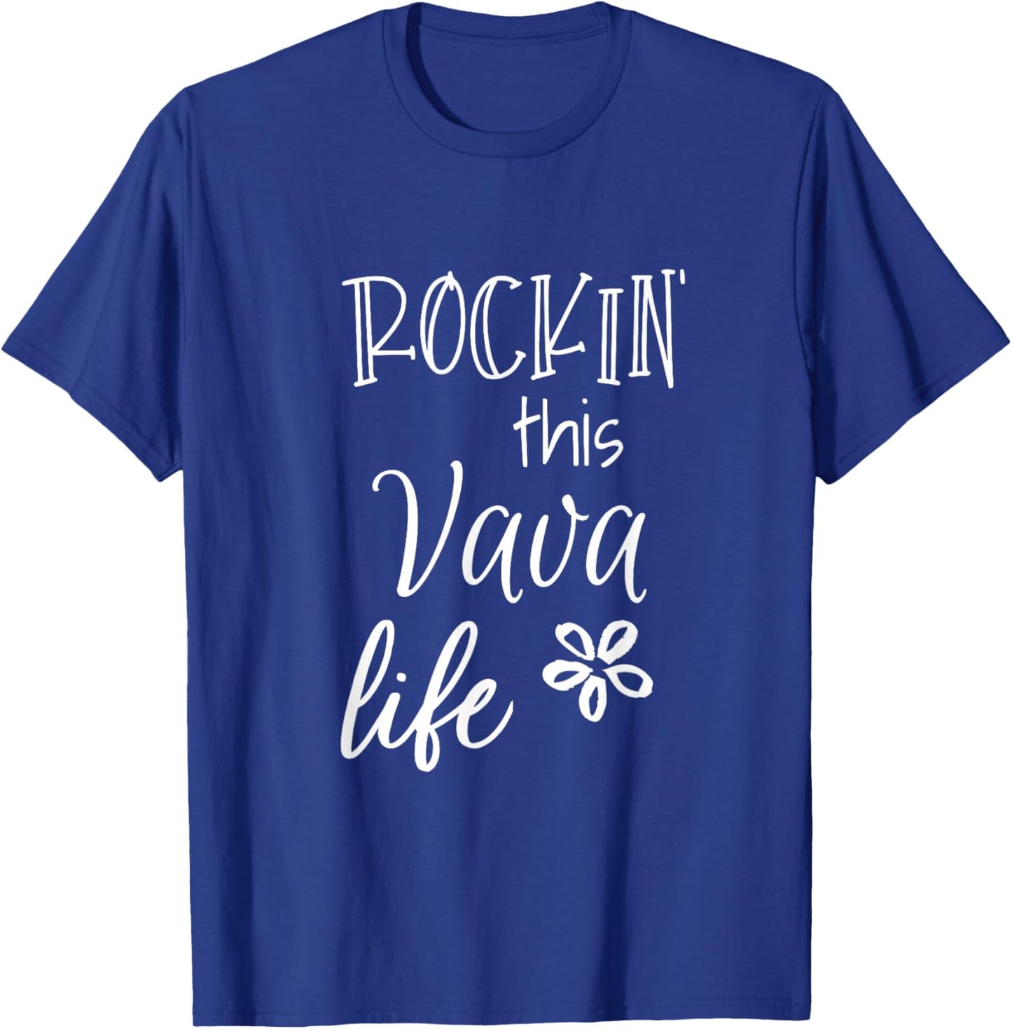 Rockin This Vava Life Portugal Portuguese Grandma T-Shirt - T-Shirt | Royal