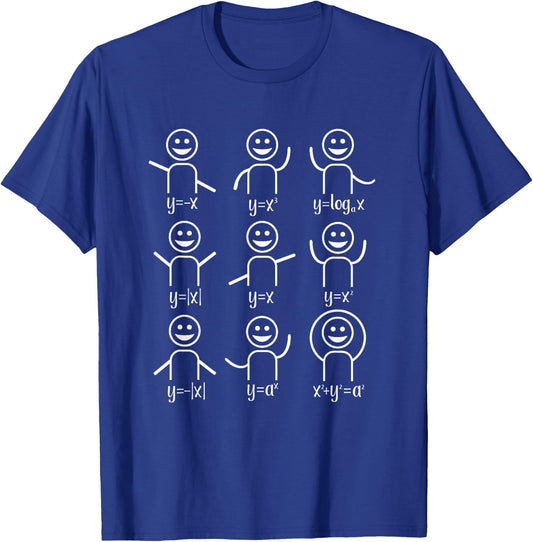 Algebra Maths Dance Maths Teacher Small T-Shirt - T-Shirt | Royal
