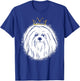 Coton de Tulear with Crown T-Shirt - T-Shirt | Royal