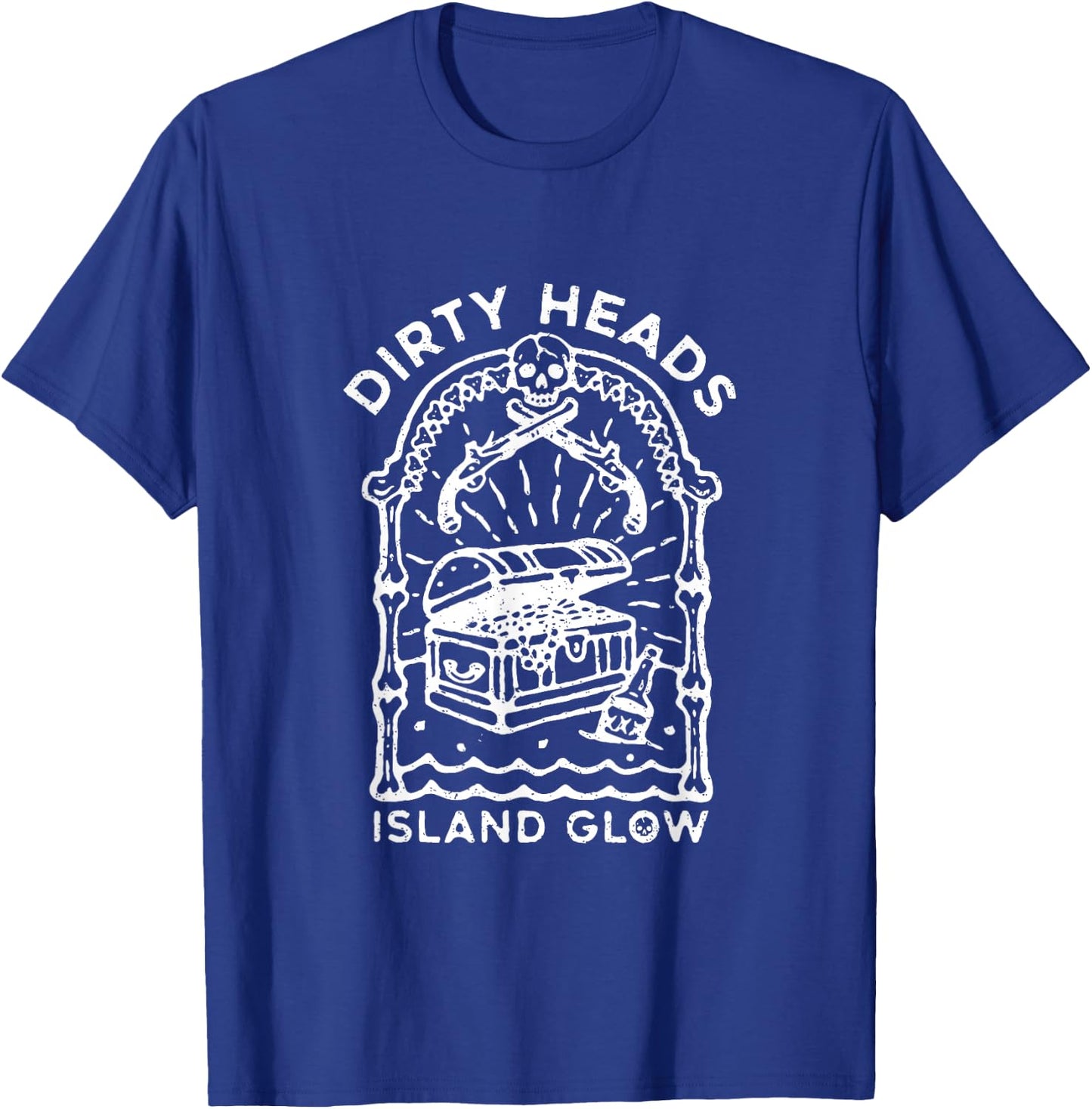 Heads Dirty Island Glow Apparel T-Shirt - T-Shirt | Royal