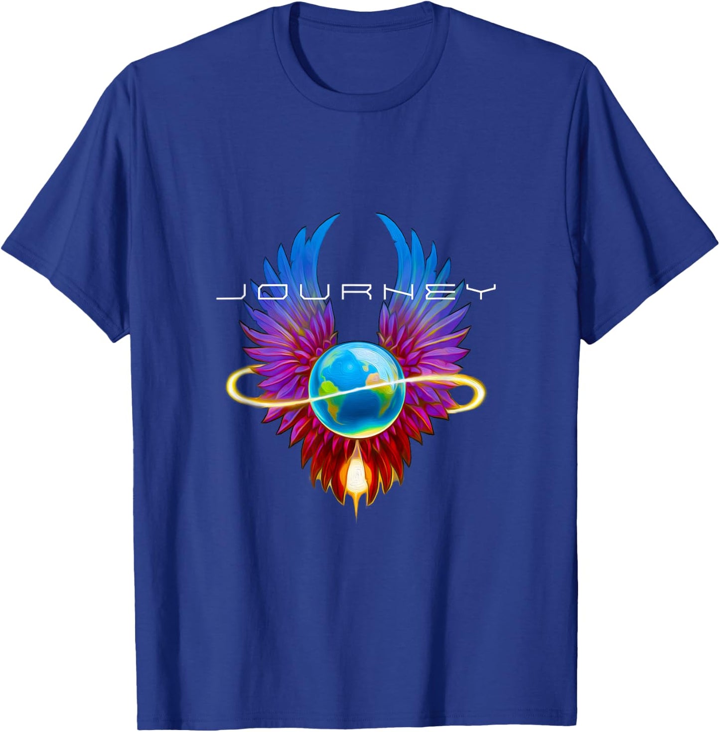 Journey Official Infinity Wings T-Shirt - T-Shirt | Royal
