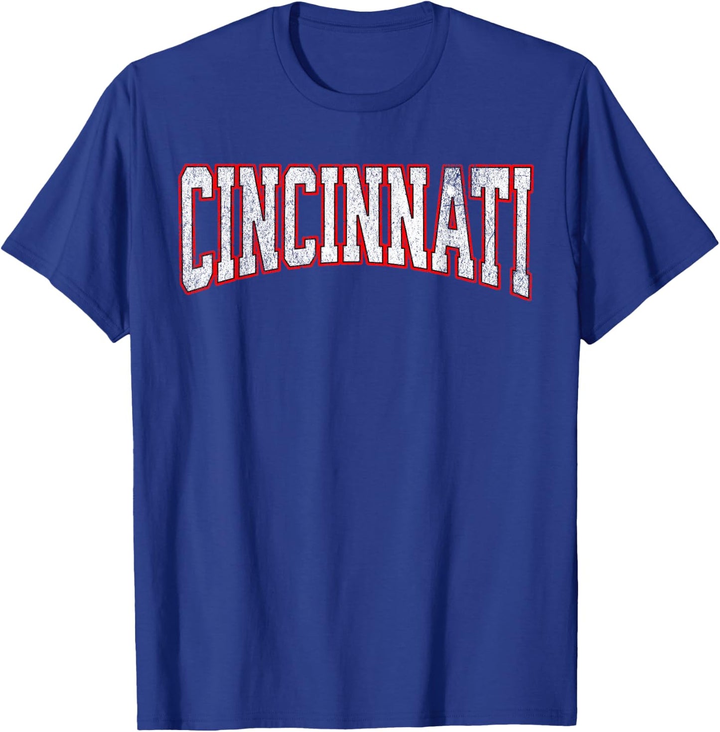 Cincinnati vintage city T-Shirt - T-Shirt | Royal