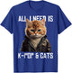 All I Need Is K-Pop and Cats KPop Music Outfit Dress Korean T-Shirt - T-Shirt | Royal