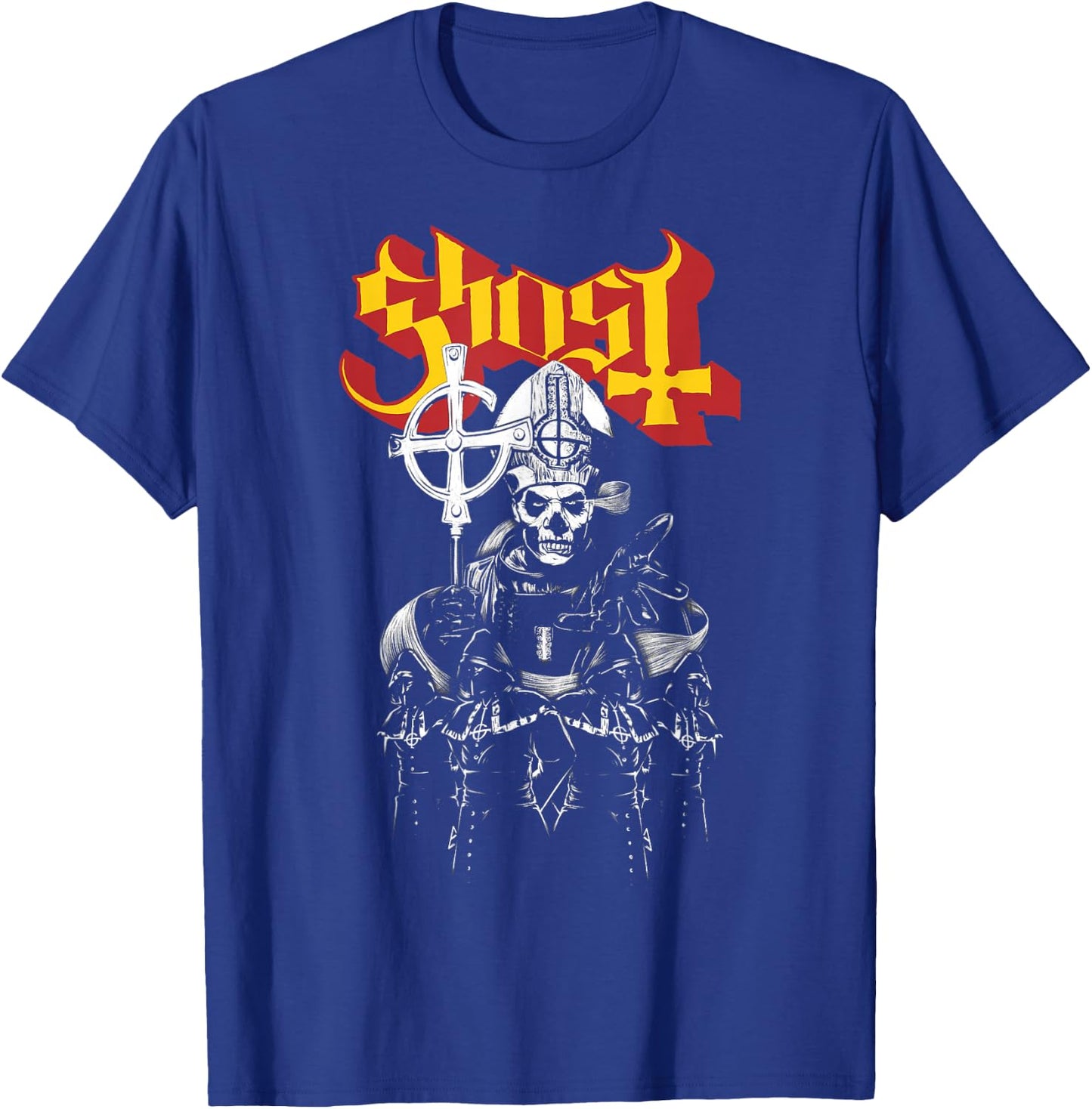 Ghost – Papa 2 T-Shirt - T-Shirt | Royal