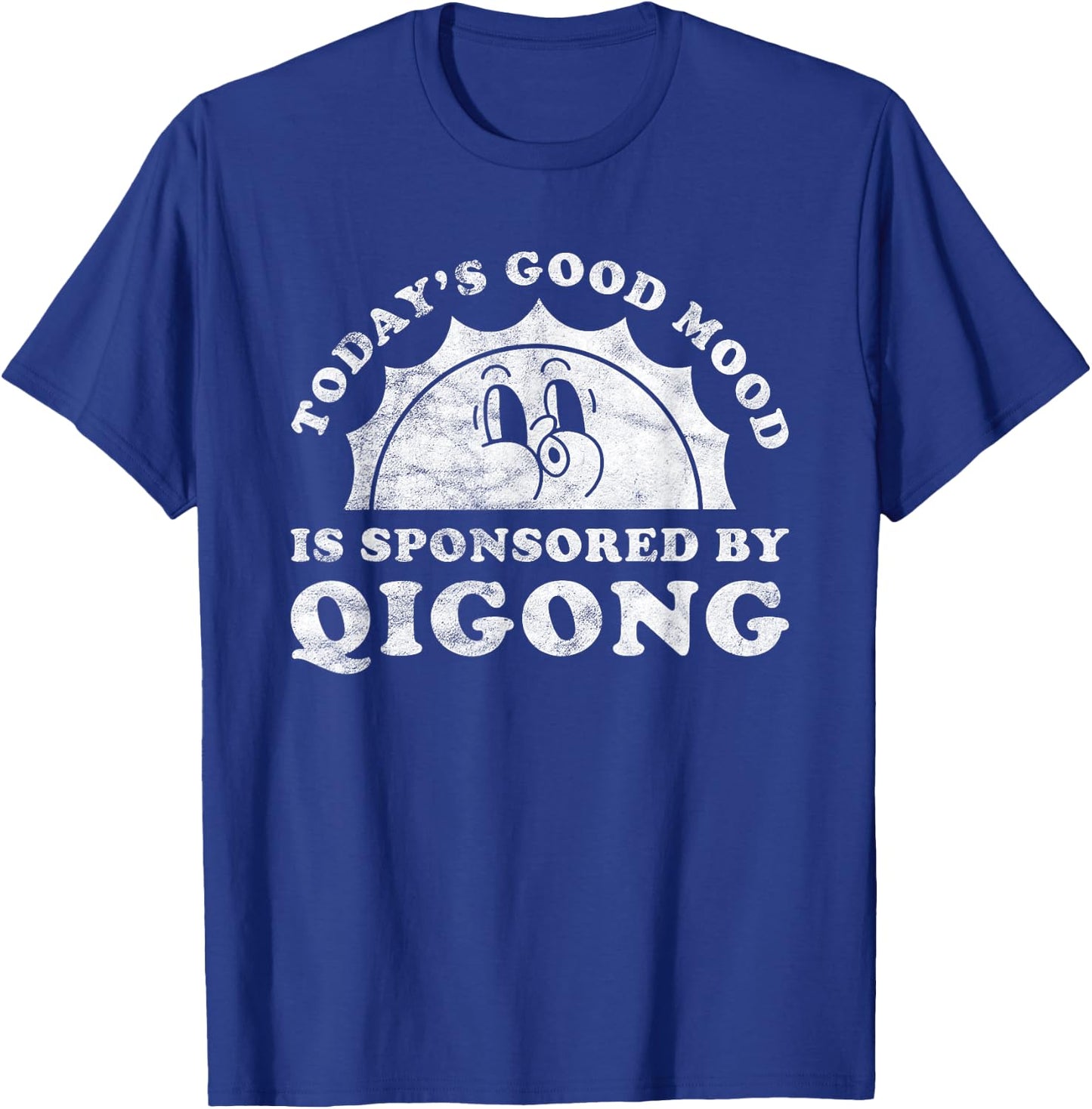 Funny Cute Retro Vintage Qigong T-Shirt - T-Shirt | Royal