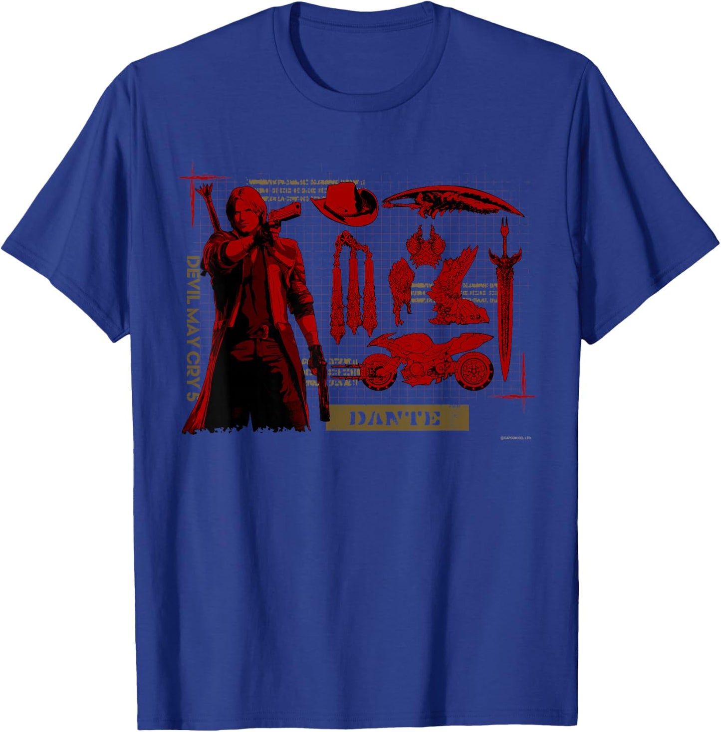 Devil May Cry 5 Dante T-Shirt - T-Shirt | Royal