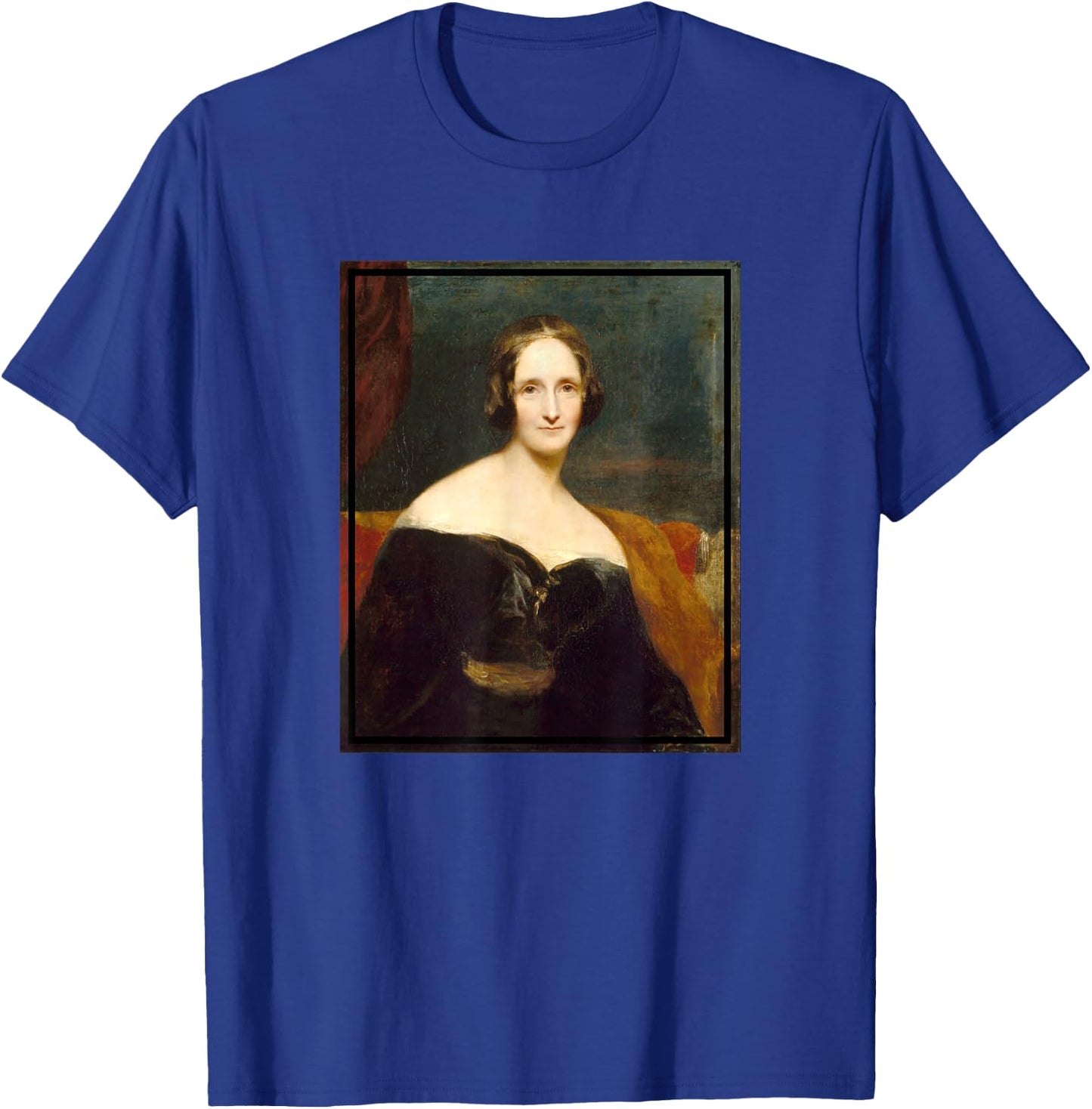 Mary Shelley Portrait Painting (1840) T-Shirt - T-Shirt | Royal