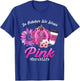 Nurse Scrub Life In October We Wear Pink Breast Cancer Fall T-Shirt - T-Shirt | Royal