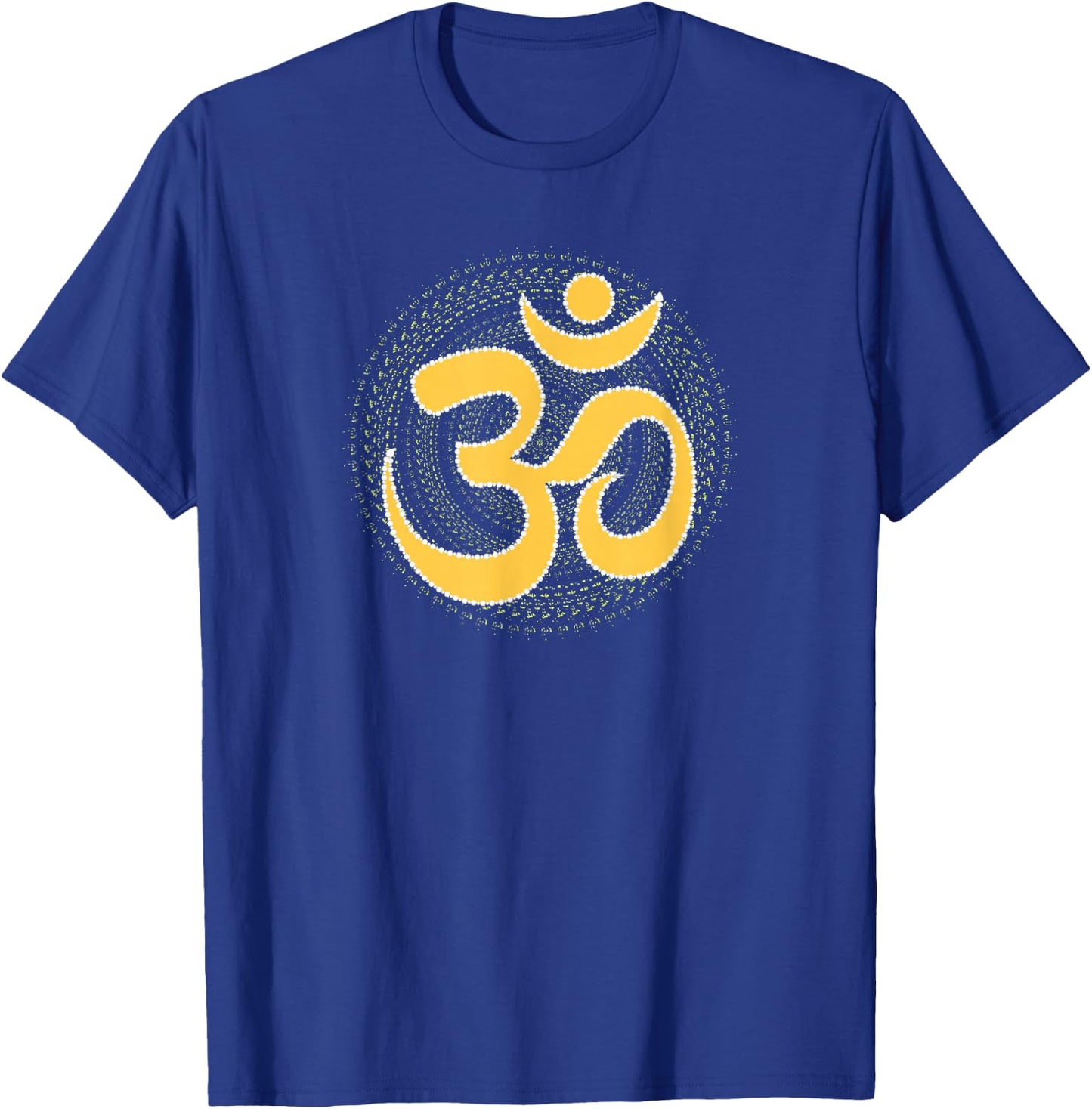 Om Meditation Ancient Symbol Spiritual Mandala Yog Aum Omkar T-Shirt - T-Shirt | Royal