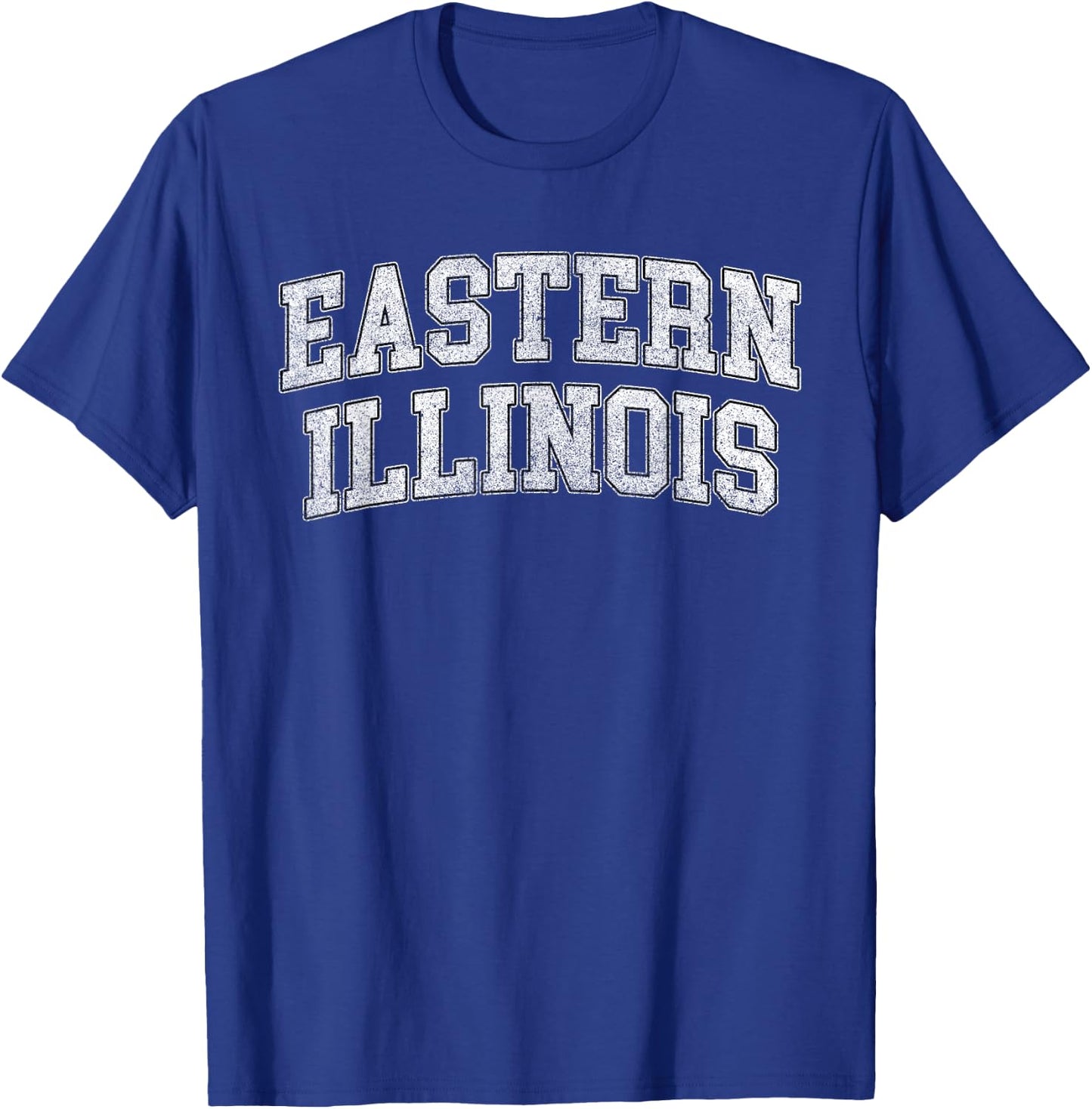 Eastern Illinois Athletic Arch College University Alumni T-Shirt - T-Shirt | Royal