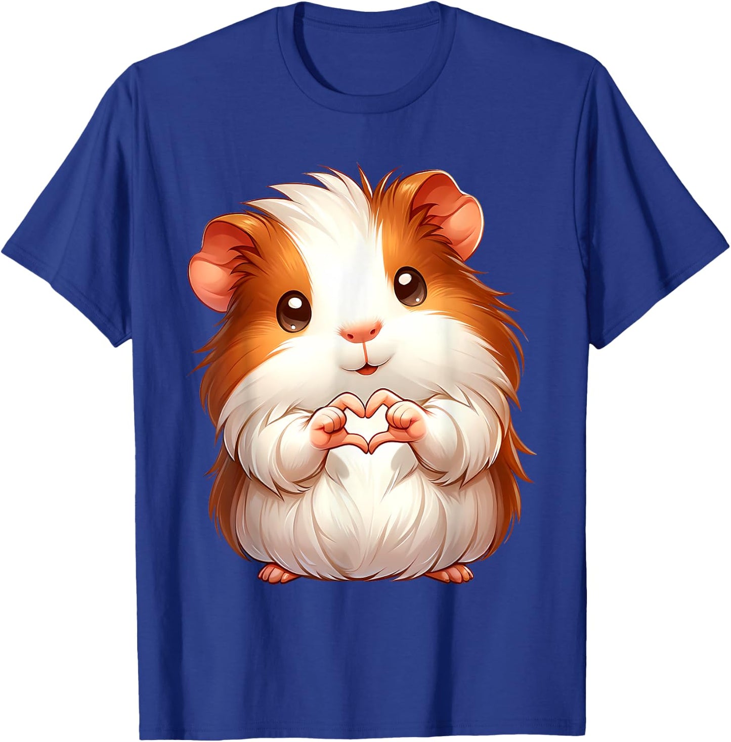 Cute Guinea Pig Mom Dad Guinea Pigs Lover Men Women Clothing T-Shirt - T-Shirt | Royal