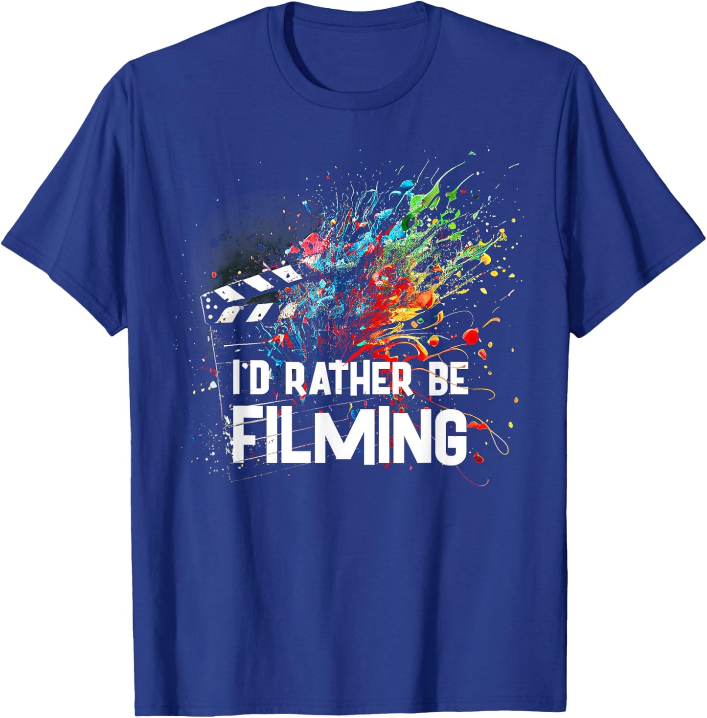 Filmmaker Film Director Filming Filmmaking T-Shirt - T-Shirt | Royal