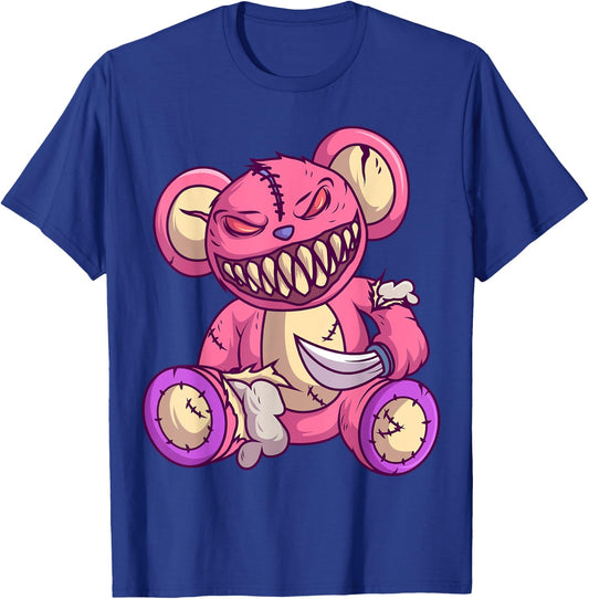Kawaii Pastel Goth Teddy Bear Gothic Occult Voodoo Halloween T-Shirt - T-Shirt | Royal