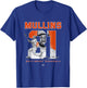 Number and Portrait Cedric Mullins Baltimore MLBPA T-Shirt - T-Shirt | Royal