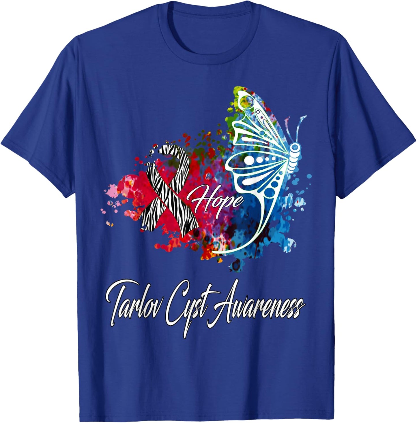 Tarlov Cyst Awareness T-Shirt - T-Shirt | Royal