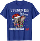 Funny White Elephant Gift Wrapped Elephant Dumb Gift T-Shirt - T-Shirt | Royal