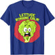 Vegan Lettuce Romaine Calm Vegetarian Carrot On Funny T-Shirt - T-Shirt | Royal