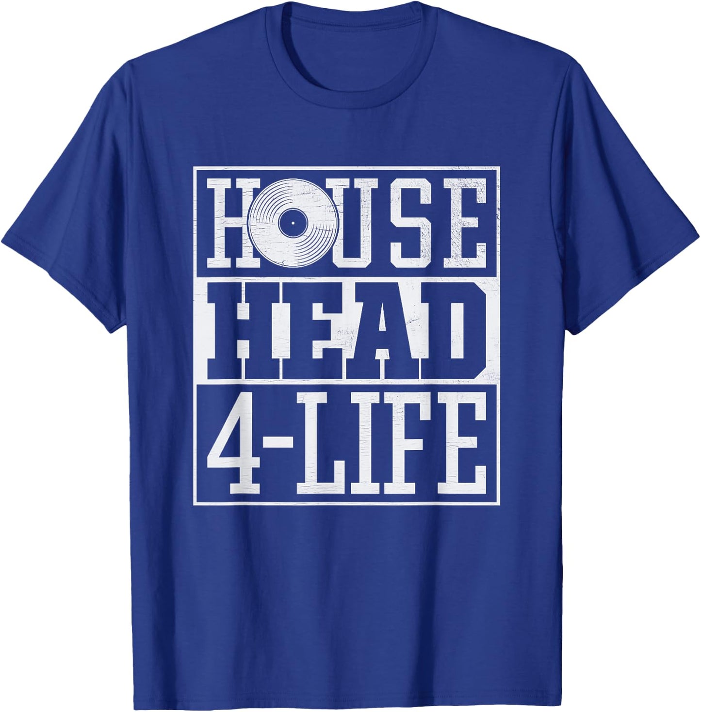 Househead - House Music EDM DJ Rave Festival T-Shirt - T-Shirt | Royal