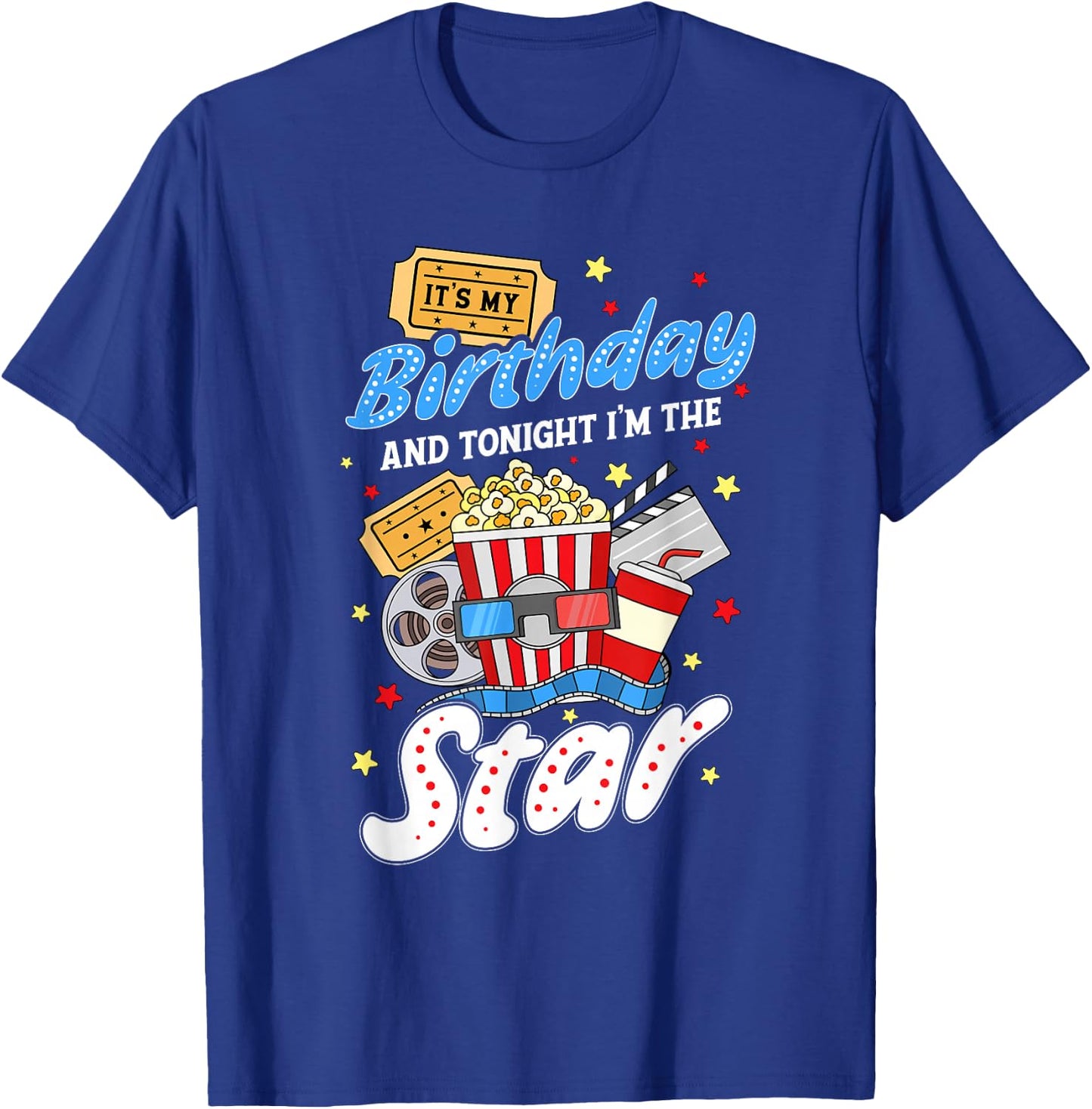 Family Movie Night Outfit Women Kids - Movie Lover T-Shirt - T-Shirt | Royal