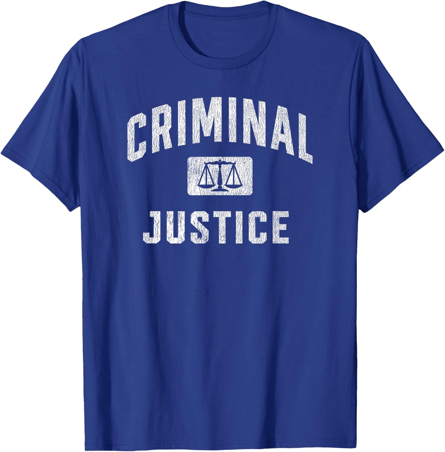 Future Criminal Justice Major College Graduate Graduation T-Shirt - T-Shirt | Royal