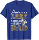 Proud Army National Guard Dad National Guard Graduation T-Shirt - T-Shirt | Royal