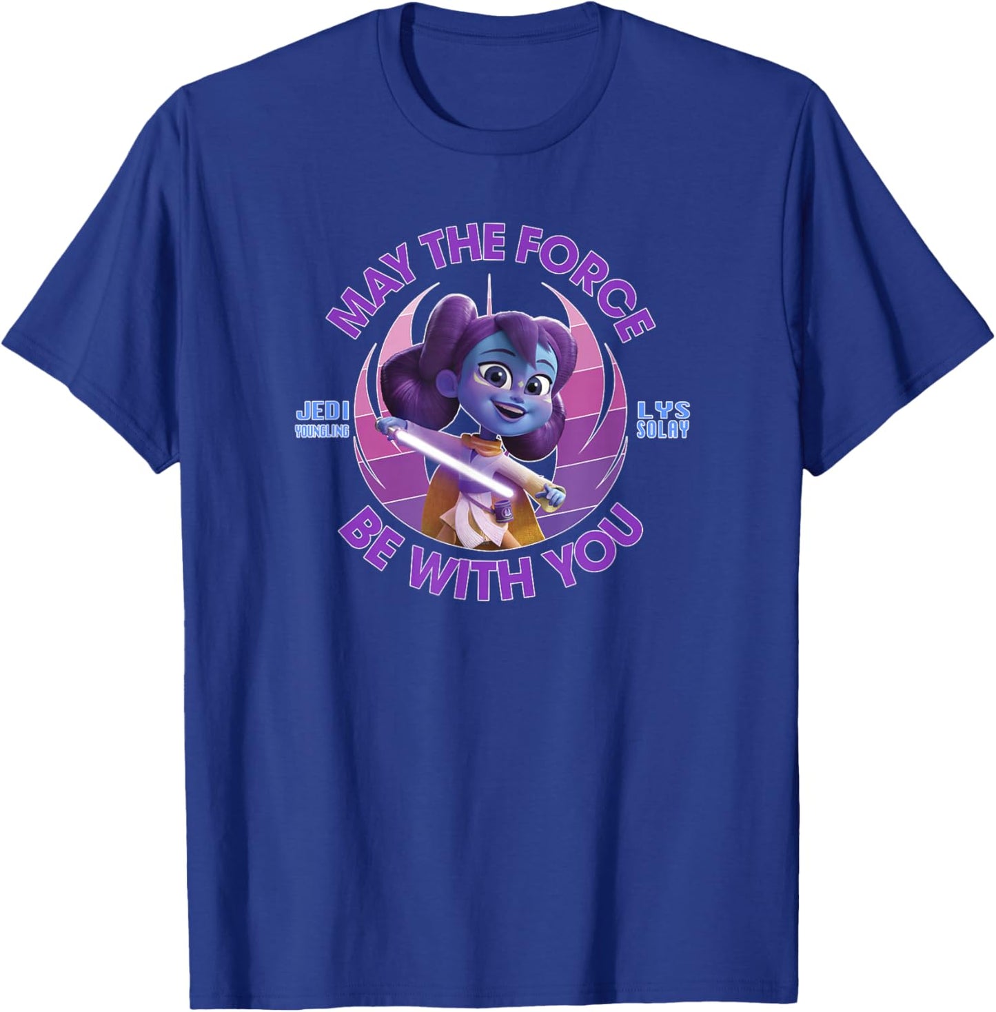 Star Wars: Young Jedi Adventures Lys Force Be With You T-Shirt - T-Shirt | Royal